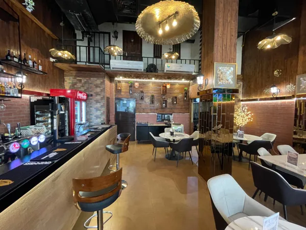 Warm light & welcoming corners · Inside Amwaj